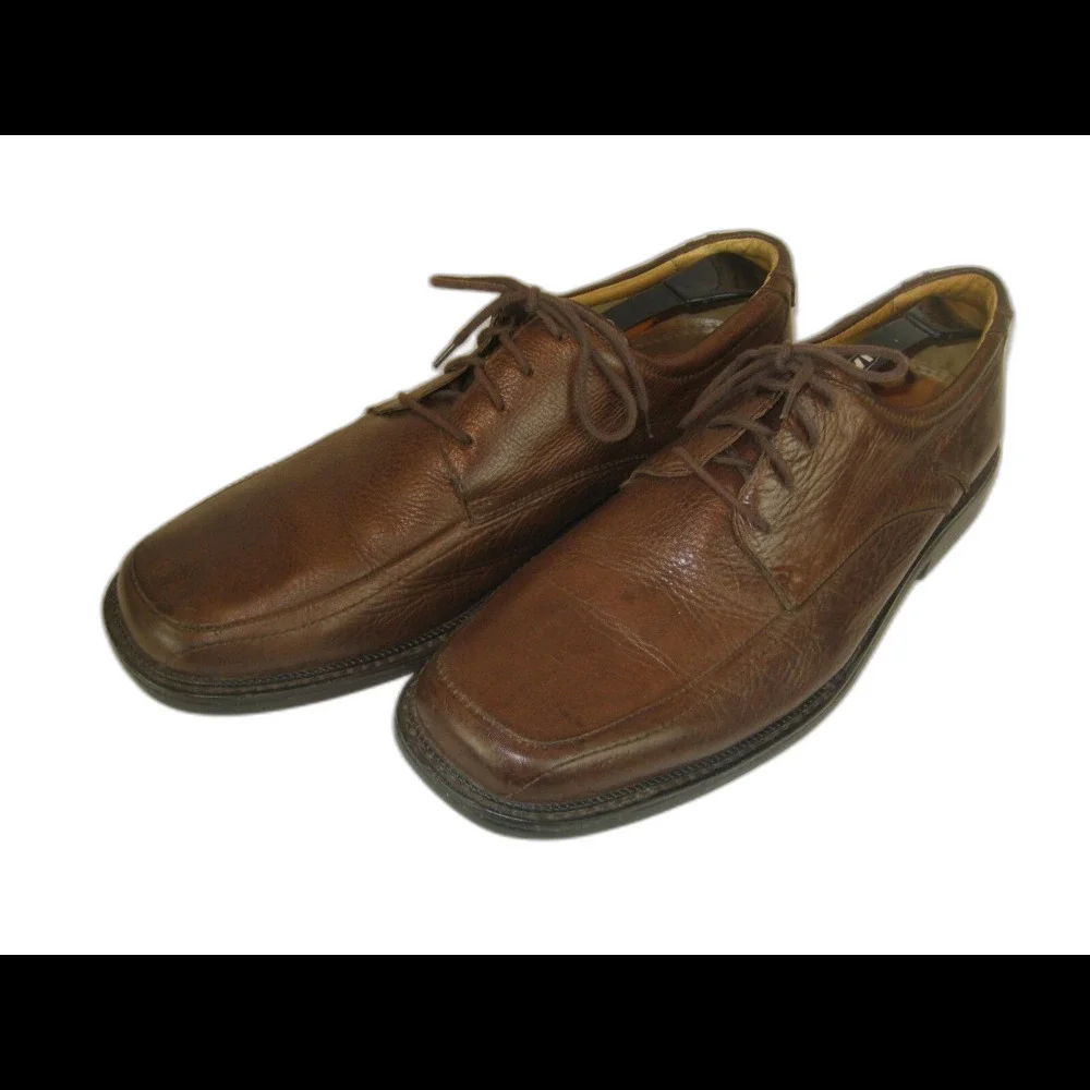Mens Florsheim Brown Leather (Brazil) Lace-Up Men’s Shoe sz 12 M